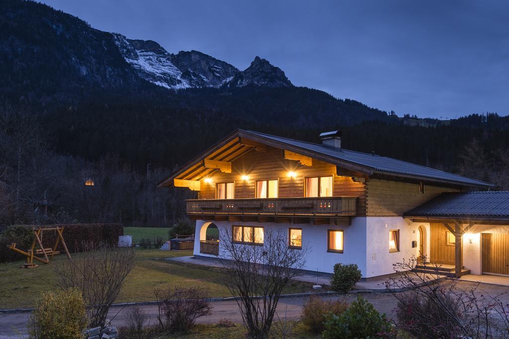 Ferienwohnung Haus Alpenblick Lofer Exterior foto